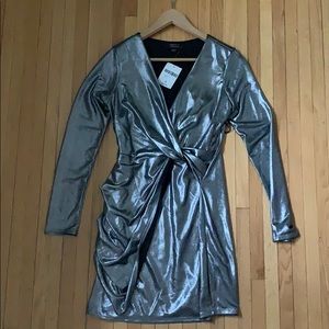 Forever 21 Metallic Mini Dress - NEW WITH TAGS